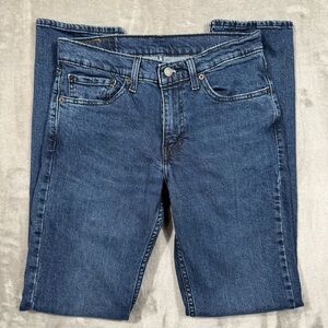 Levi’s 511 Men’s Slim Fit Blue Jeans Size 31x34 Stretch Denim